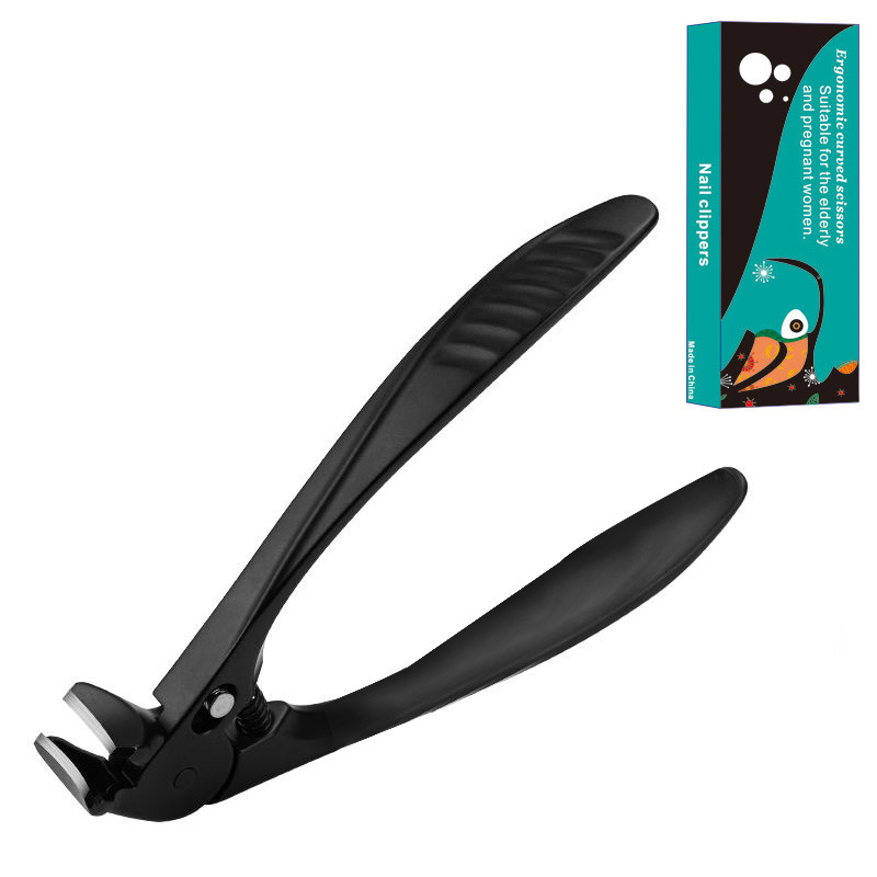 Precision long-handled nail clippers