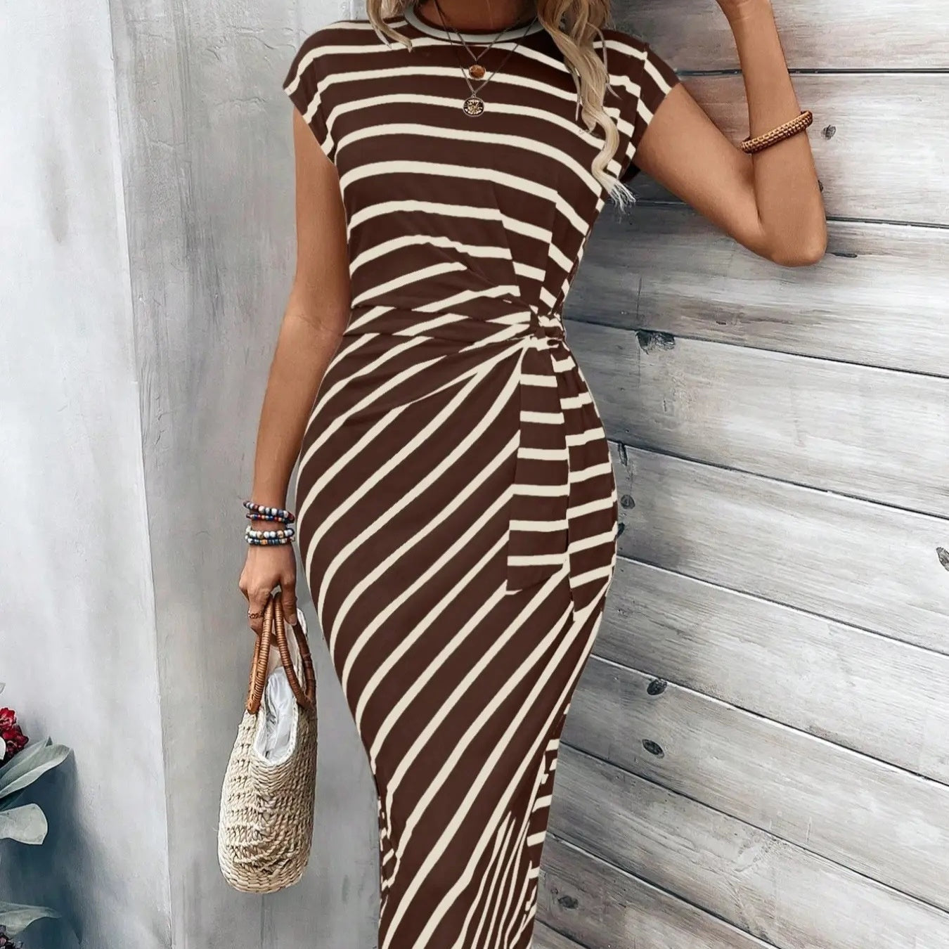 🔥LAST DAY SALE 50% OFF!!💕Women's Elegant Tie Waist Dress